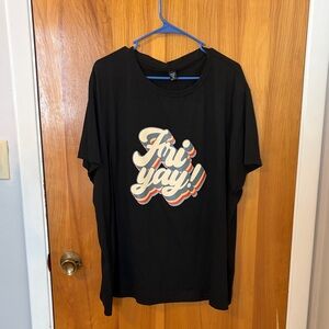 SHEIN Black Friyay Graphic Tee